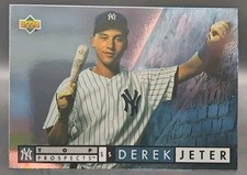 1994 Upper Deck Top Prospects Derek Jeter #550 NEW YORK YANKEES 