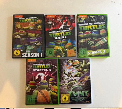 Nickelodeon Teenage Mutant Ninja Turtles Staffel 1-4 DVD Set PAL FSK 12