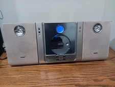 Philips Micro System MC235/37 CD Player AM/FM Radio Stereo, Tested Working