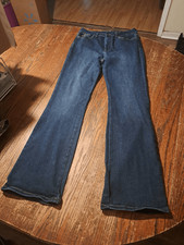 Womens 8T DG2 by Diane Gilman Blue Denim Jeans Pockets Belt Loops Casual Pants