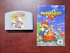 Mario Kart 64 Racing Nintendo 64 N64 Original Authentic Game Tested With Manual