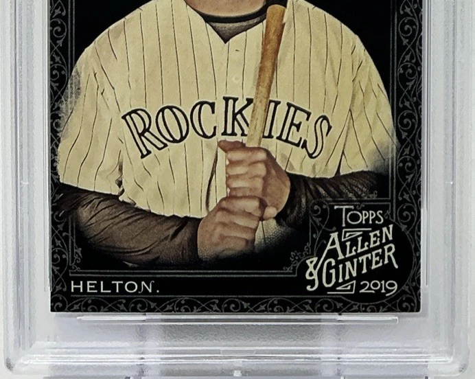 Todd Helton PSA 9 - 2019 Topps Allen & Ginter X Portrait - Rockies, Volunteers Foto 3 de 4