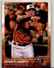 2015 Topps Ryan Flaherty Rookie #529 RC Baltimore Orioles