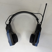 Vintage International Headphone Radio AM/FM Stereo Sound Color Blue Tested