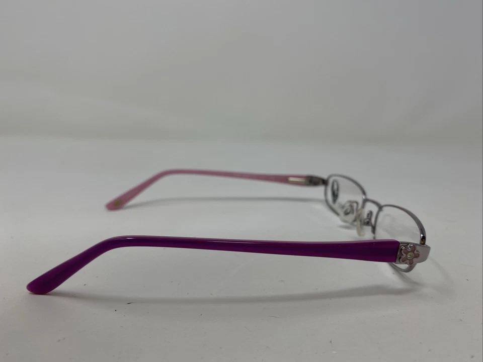 Marco de gafas de borde completo de metal lavanda Nine West 142 1W7 45-17-125: 921 Foto 4 de 4