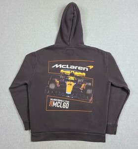 Hollister Co. MCLAREN BOXY - Sweat à Capuche - Black/noir