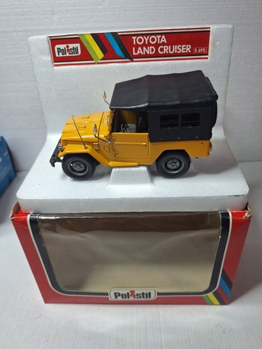 toyota land cruiser scala 1.25 polistil no politoys mebetoys burago