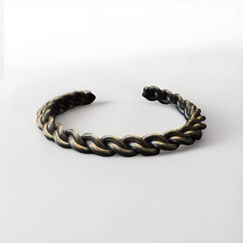 Sterling Silver Rope Bracelet
