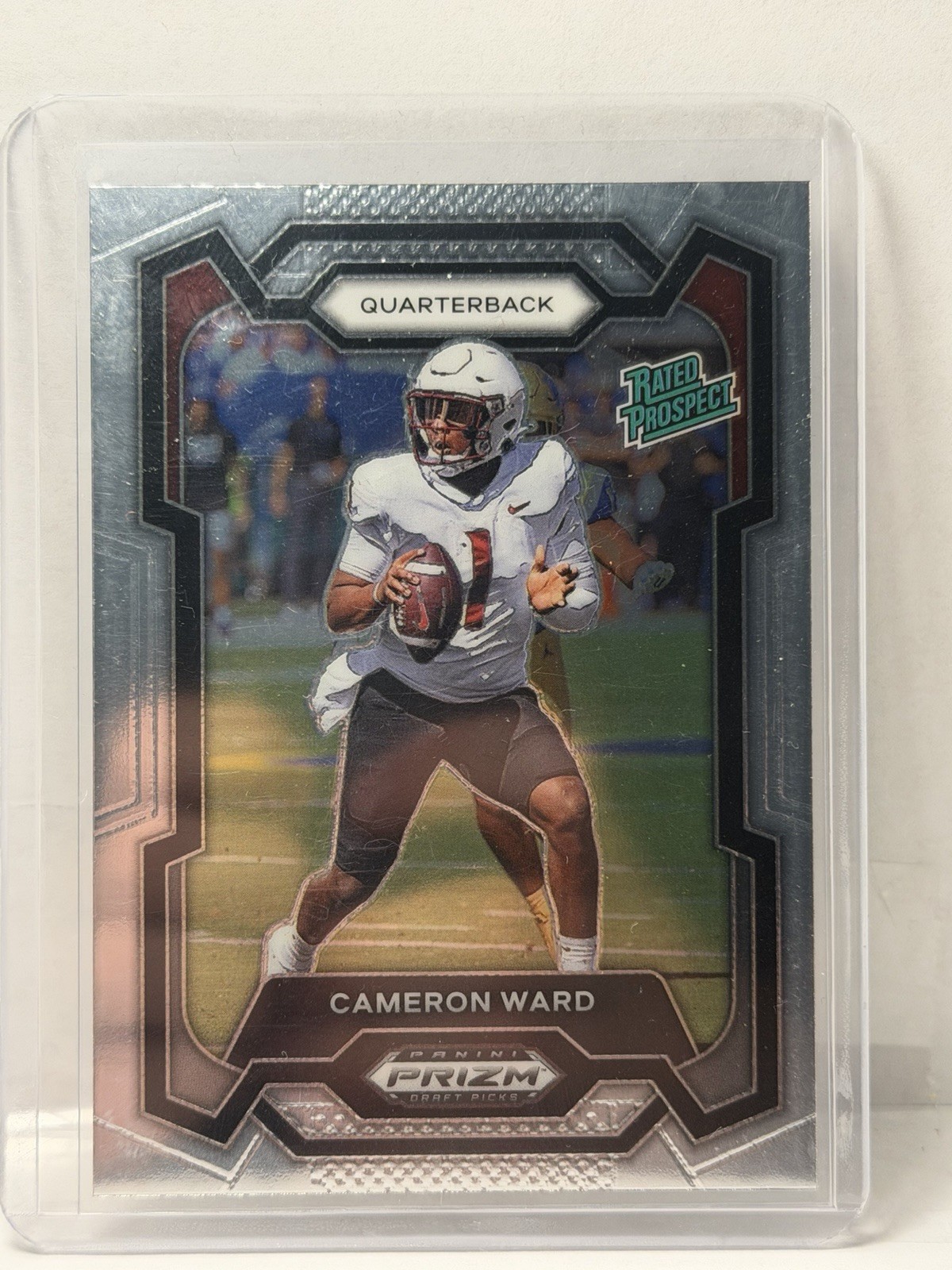 2024 Panini Prizm Draft Picks - Rated Prospect Cameron Ward #199 (RC)