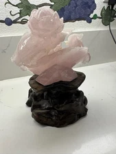Natural Pink Jade “Eternal Lotus” Divine Crystal  