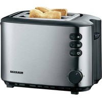 Severin At 2514 Toaster Mit Eingebautem BröTchenaufsatz Edelstahl (GebüRstet),