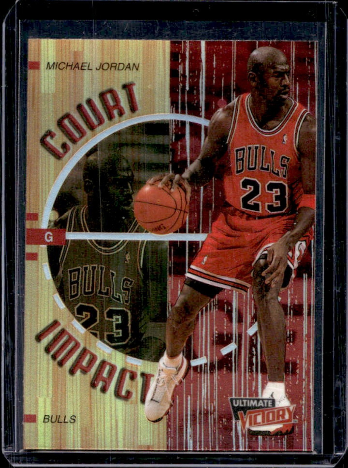 1999-00 Upper Deck Ultimate Victory Michael Jordan Court Impact #C1 Bulls