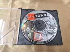 Jeu PC SIM TOWN Maxis / EA - Version Française, En Très Bon état Avec Boîte Et Notice