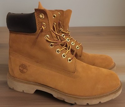 Men Timberland Lace Up 9.5 D 18094 Leather 6  Nubuck Primaloft 400 Gram