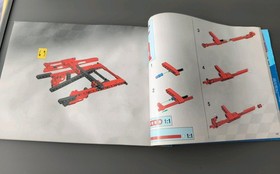 LEGO Instructions 8653 Racers Enzo Ferrari 1:10 Instruction Only