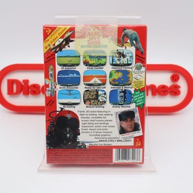 NES Nintendo MIG 29: SOVIET FIGHTER - NEW & Factory Sealed with Authentic Seam!