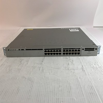 Cisco WS-C3850-24T-E 24-Port Gigabit Switch W/ 1x 715WAC PSU (Minor Blemish)