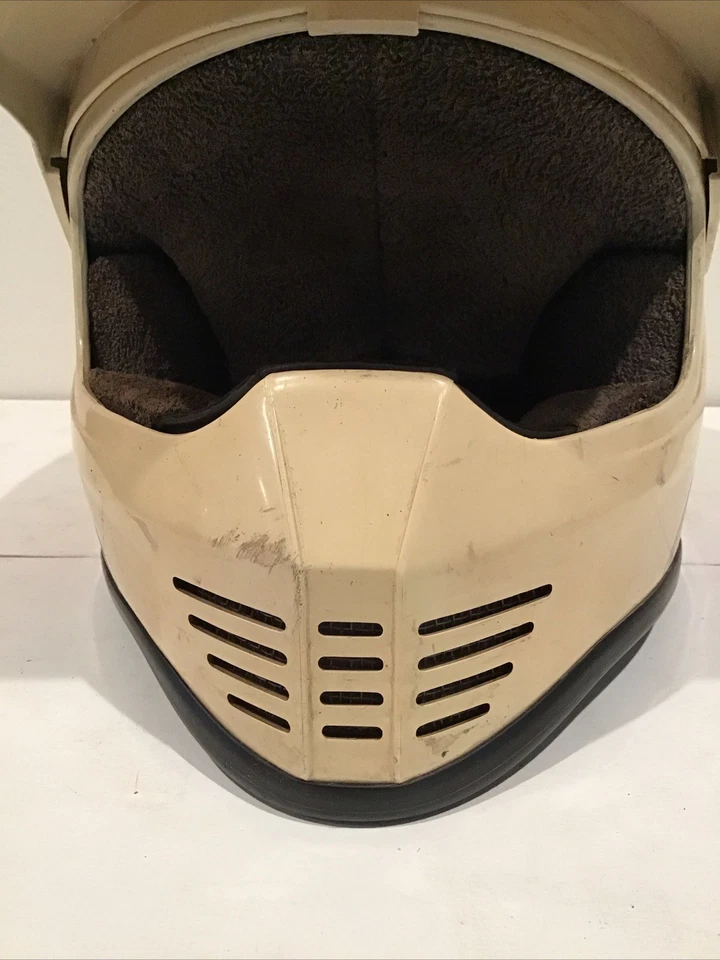 Vintage Yamaha Lazer MX Motorcycle Motocross ATV Helmet Full Face sz M Hallman - Image 3 of 4