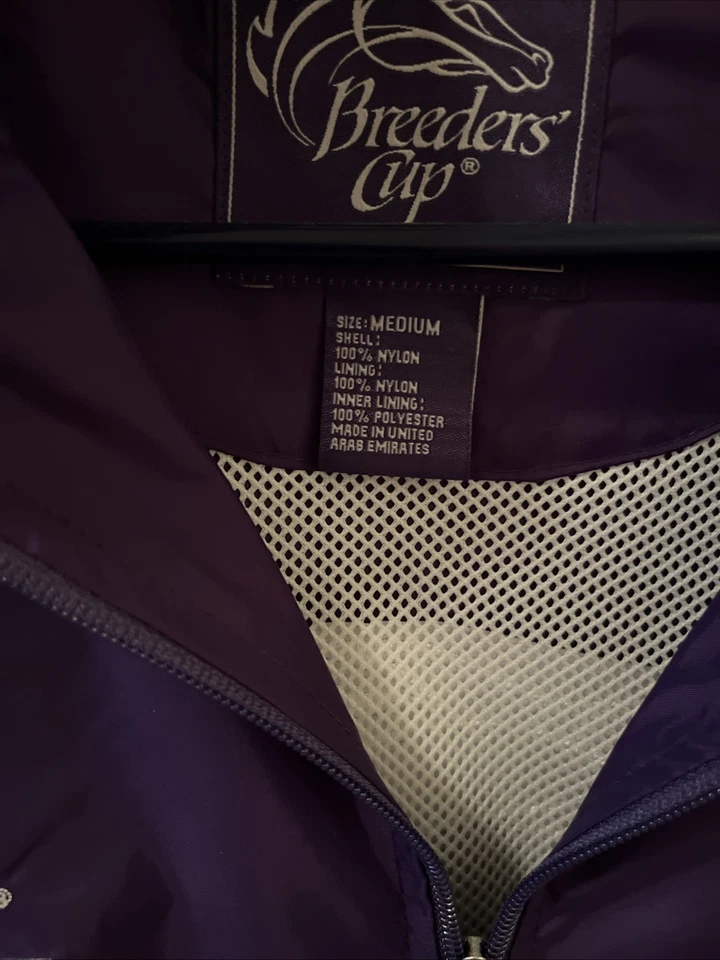 Chaqueta púrpura Breeders Cup 2017 Del Mar  Foto 4 de 4