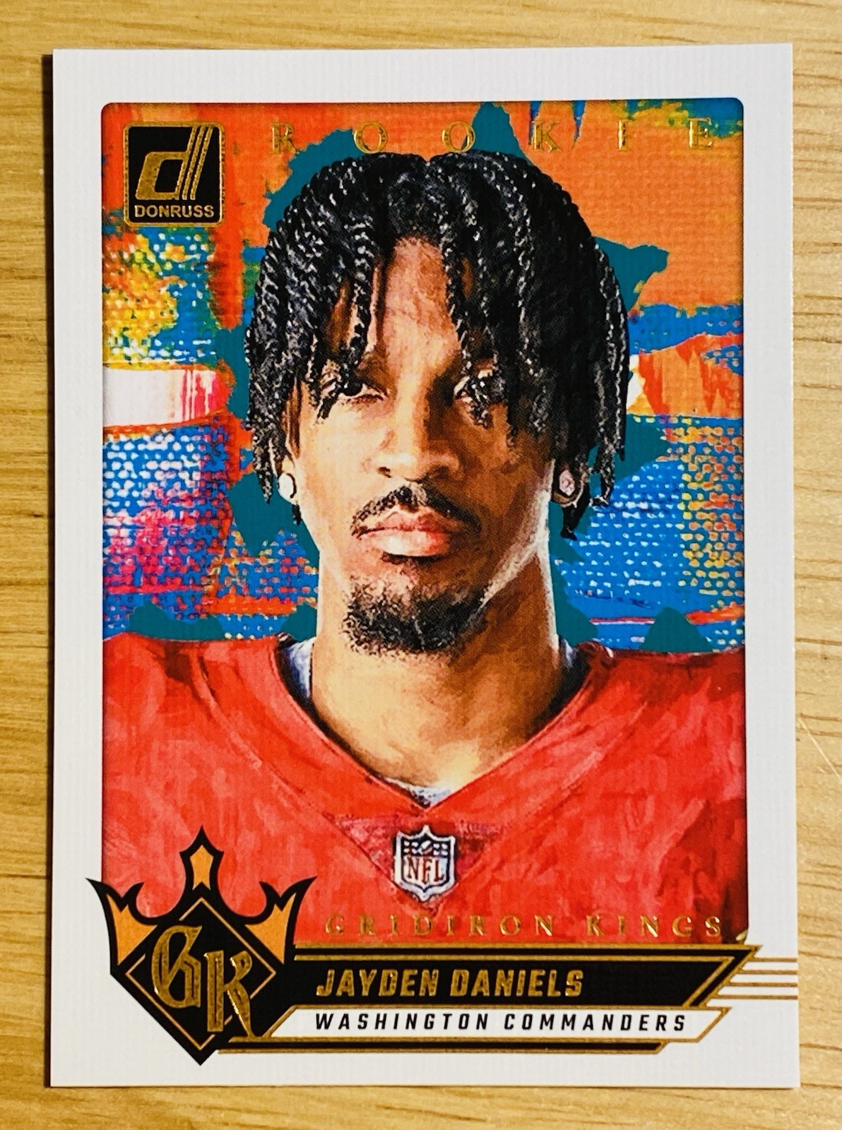 2024 Panini Donruss JAYDEN DANIELS Rookie Gridiron Kings RC #1 Commanders