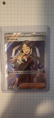 Pokémon TCG Trainer-Unterstützer Dracena Full Art Holo 231/191 DE 2024
