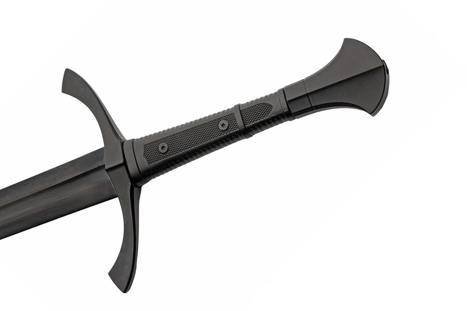 46.75" Medieval Dark Knight Sword With Scabbard Carbon Steel Blade - Image 4 of 4