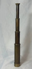 Vtg Spyglass Brass Seafaring Marine Telescopic Telescope 15 1/4" Long
