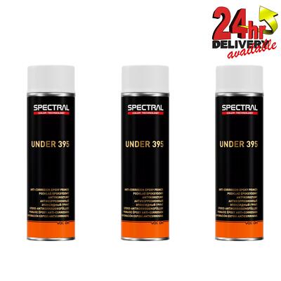 3 x Novol Spectral UNDER 395 Epoxy Primer 500ml Aerosol Farbe: weiß