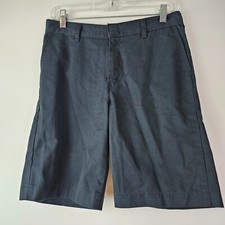 Dickies Kids Boy  s School Uniform Shorts Navy Blue Size 14 Casual Bottoms Preppy