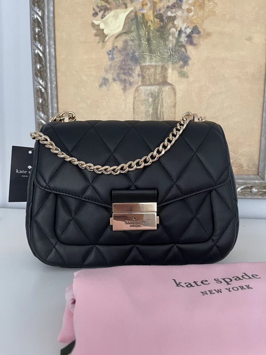 NWT Kate Spade Carey Small Flap Chain Shoulder Bag Crossbody In