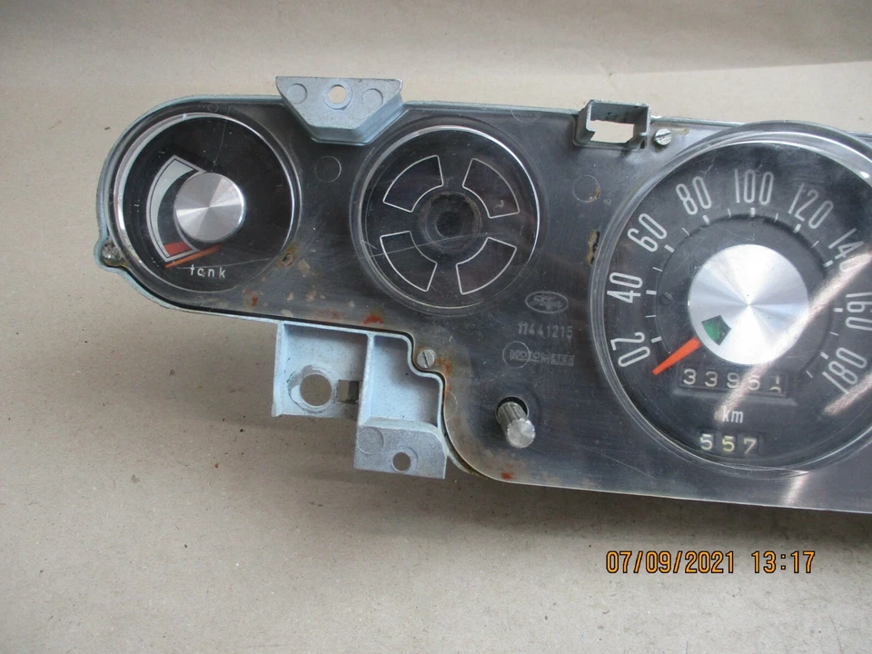 Ford Taunus P5 Tacho Tachometer Speedometer 180 Uhr Kombiinstrument Motometer - Bild 2 von 4