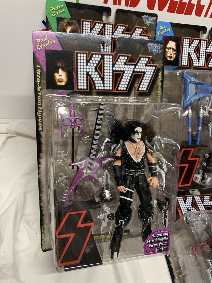 その他 KISS McFARLANE TOYS ULTRA ACTION FIGURES Kiss Mcfarlane Toys 1997 Ultra Action Figures Complete Set