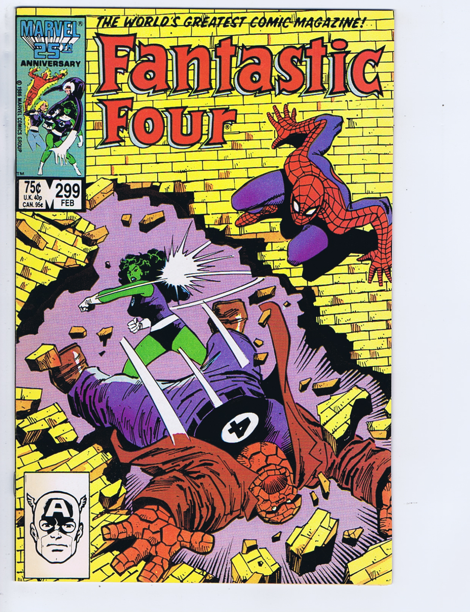 Fantastic Four #299 Marvel 1987 | eBay