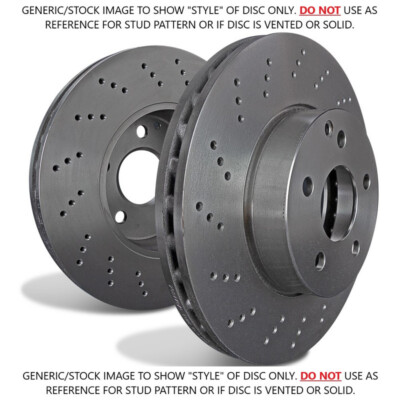 EBC Replacement Front Brake Discs for Mercedes E Class W212 E350 3.5 Sport 09>16