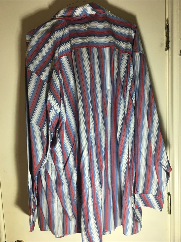 Camisa Rocawear Adulto 3XL Multicolor Manga Larga Abotonada Para Hombre Edición Décimo Año Nueva Con Etiquetas Foto 3 de 4