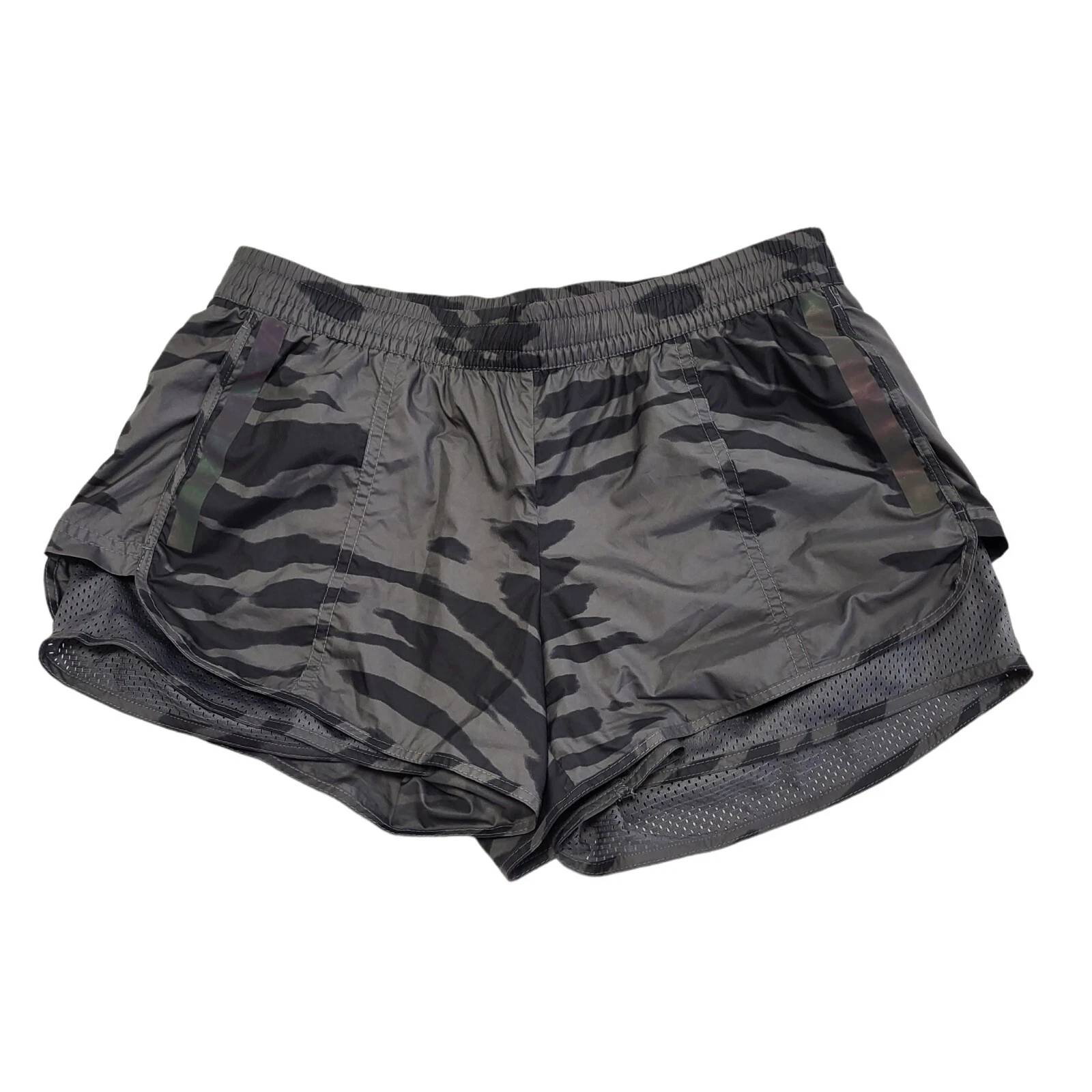 Pantaloncini Adidas grigi con coulisse yoga palestra uk donna 8 W26 F122