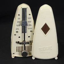 Metronome Germany Wittner Taktell Piccolo Wind Up 6" Tall Music Tempo - Working