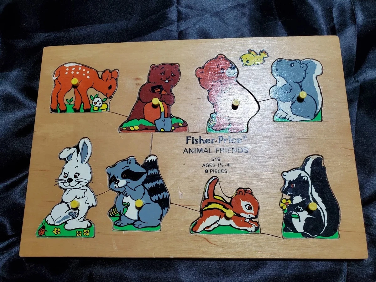 Fisher price hotsell animal friends puzzle