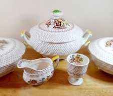 Royal Doulton Burnham Two-Handled Covered Tureen / Sugar Bowl