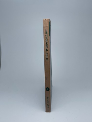 Vtg Psychological Issues Vol.1 No. 1 Identity and the Life Cycle/Erikson 1959 - Picture 2 of 3