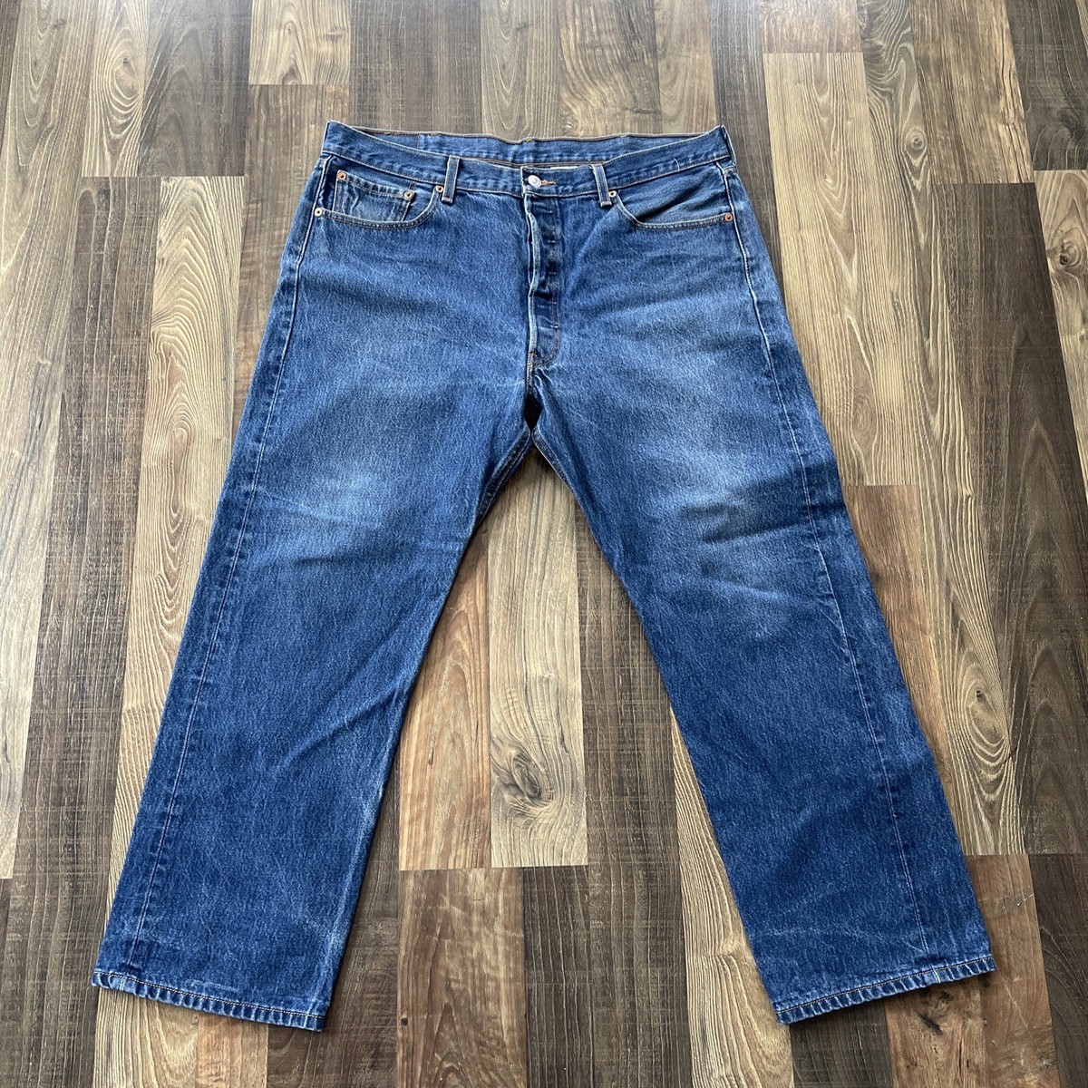 Levi's 501 xx Blue Jeans Men Actual Size W38 L27.5 (Label Levi's 501 xx Blue Jeans Men Actual Size W38 L27.5 (Label