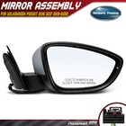 Passenger Black Power Folding Mirror w/ Turn Signal for Volkswagen Passat 16-20