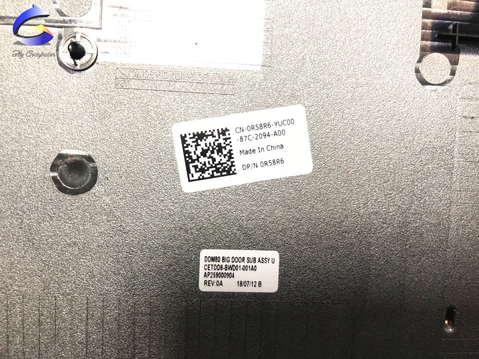 Per Dell Latitude 5590 E5590 Custodia Inferiore Base 0R58R6