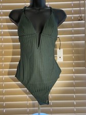 Shade Shore, One Piece, Green Swim Suit, Size A, Long 4-6