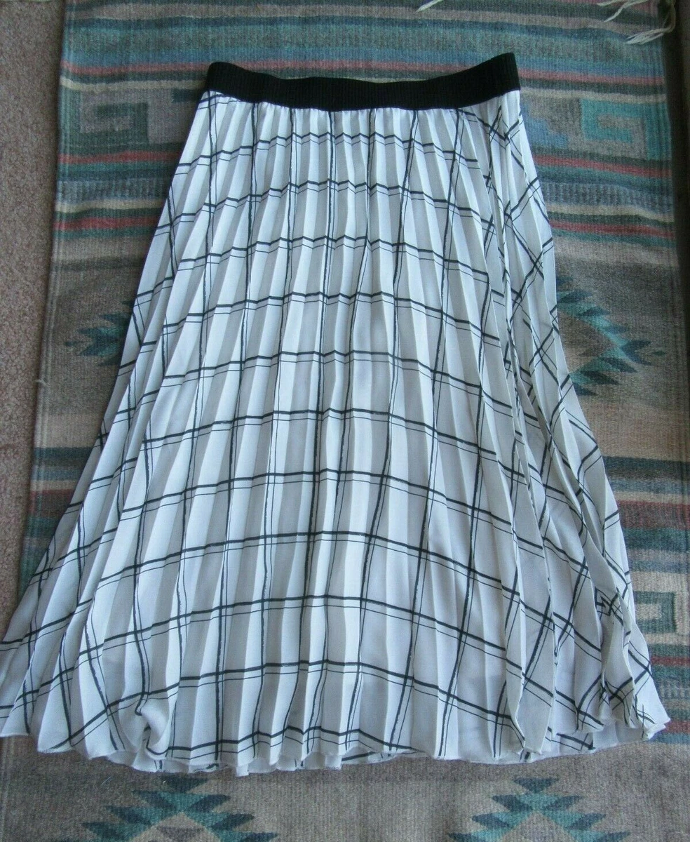 C plaid pleated skirt cheap