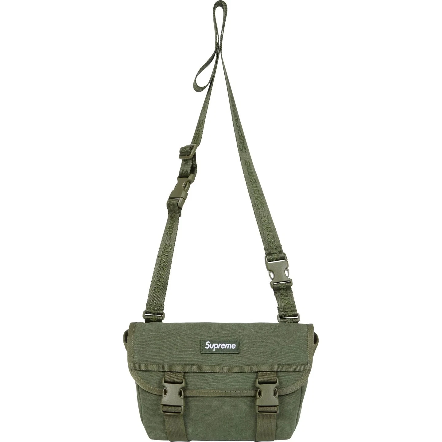 Supreme Mini Sac Messenger Olive SS25