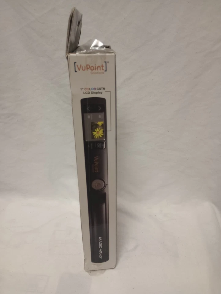 VuPoint Solutions Magic Wand Wireless Portable Handheld Scanner ST440 Black NIB - Image 4 of 4