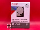 Toshiba X300 16TB SATA3 7200 rpm Hard Drive 512MB HDWR31GXZSTA SEALED NEW!