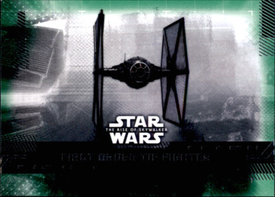 50 - First Order TIE Fighter - Grün - Rise of Skywalker