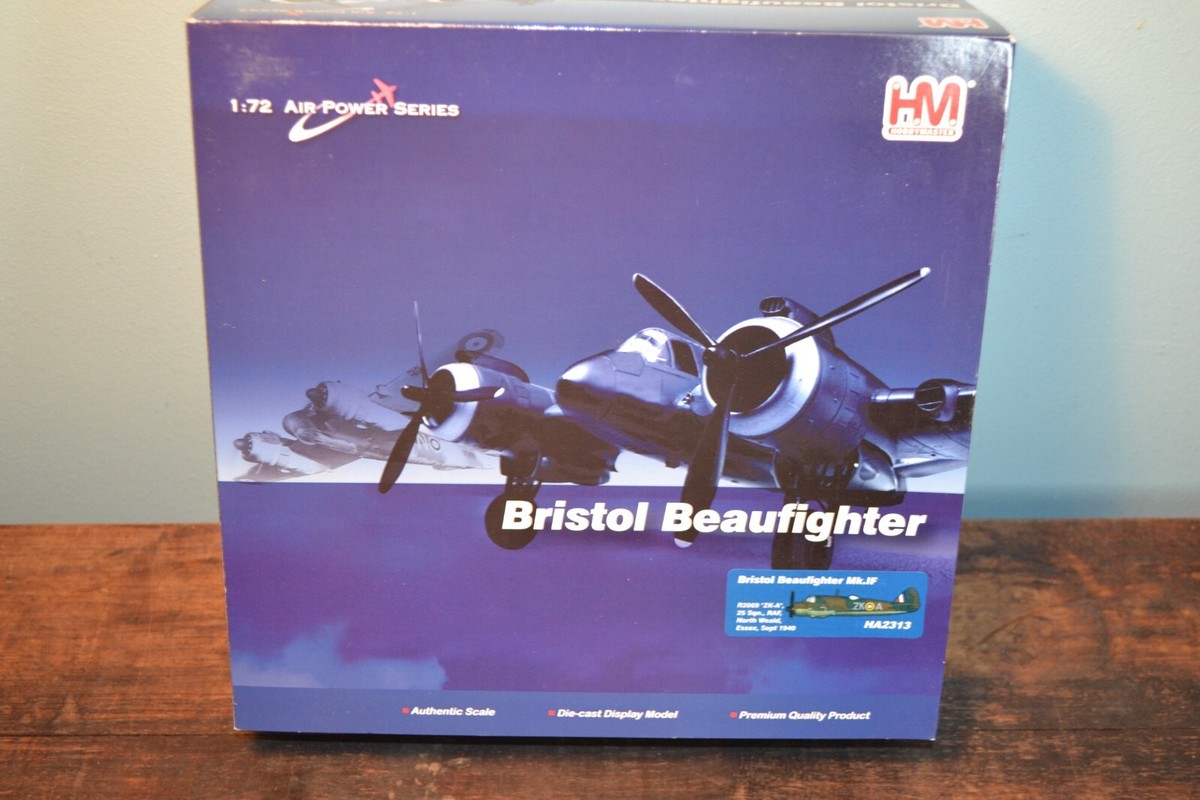 ホビーマスター 1/72 Bristol Beaufighter Mk.IF HobbyMaster 1:72 Authentic HA2313 Bristol Beaufighter Mk.IF | eBay